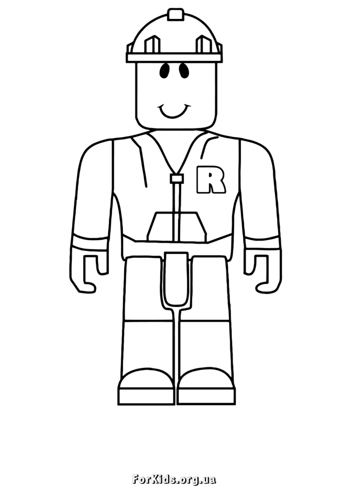 розмальовки roblox (роблокс)