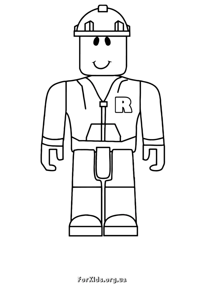 розмальовки roblox (роблокс)