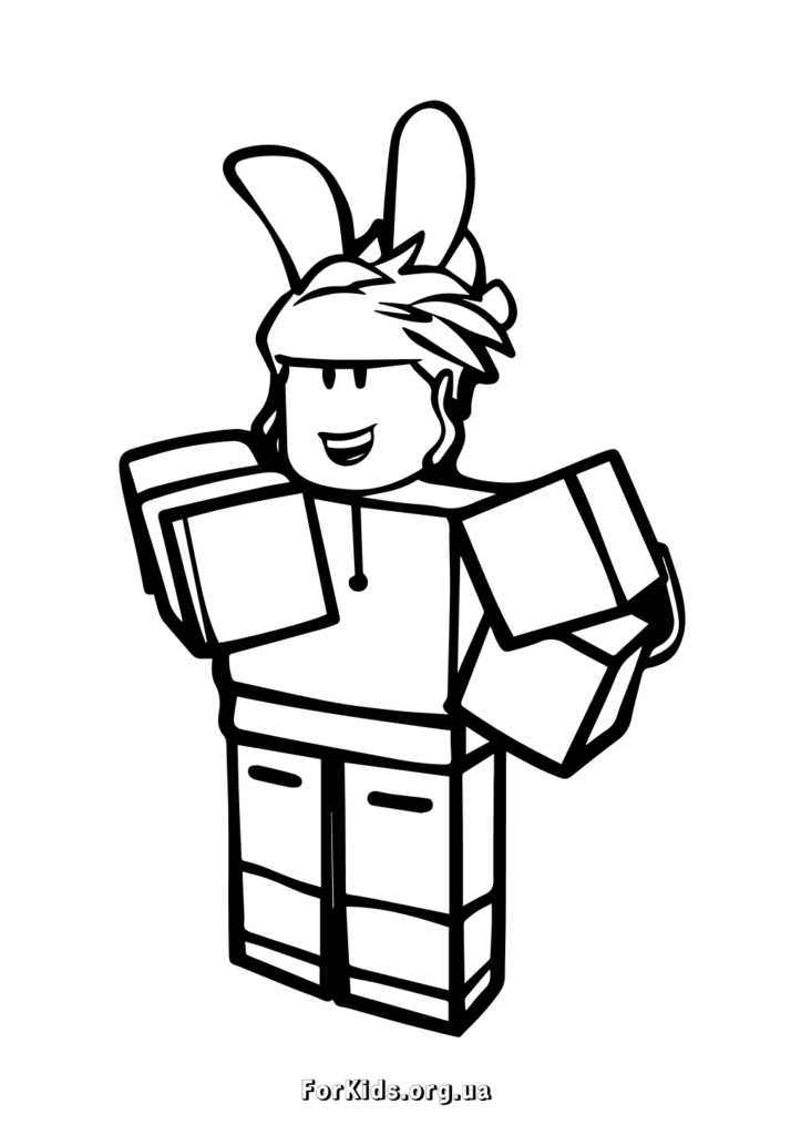розмальовки roblox (роблокс)
