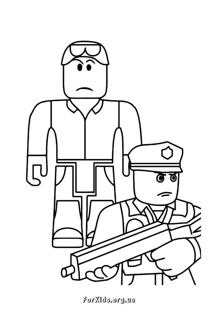 розмальовки roblox (роблокс)