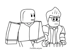розмальовки roblox (роблокс)
