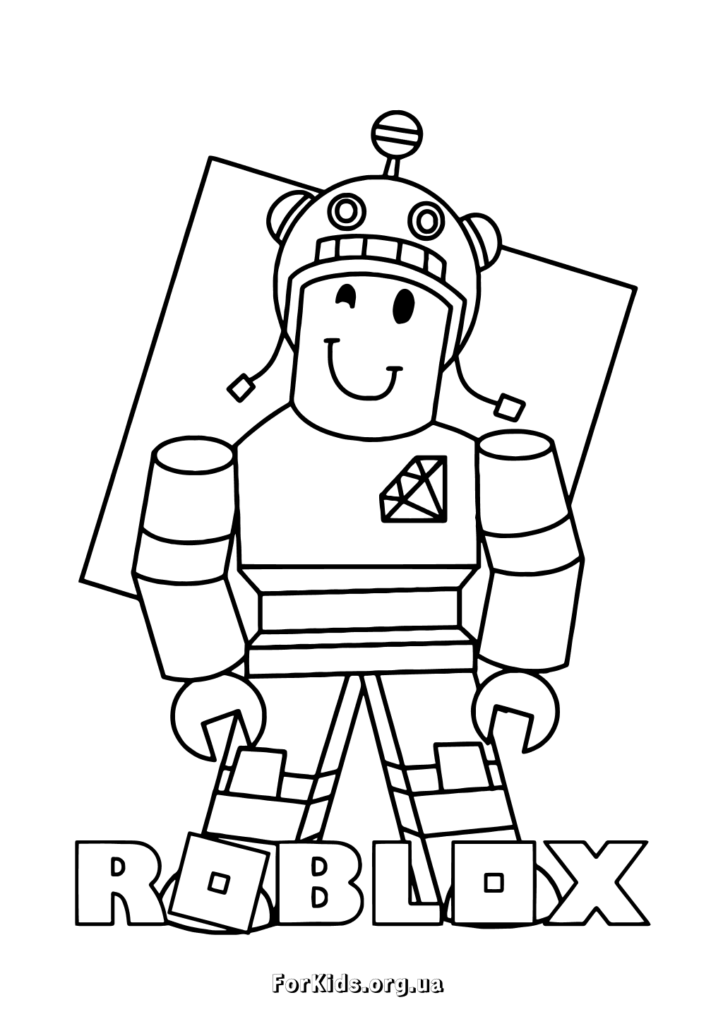 розмальовки roblox (роблокс)
