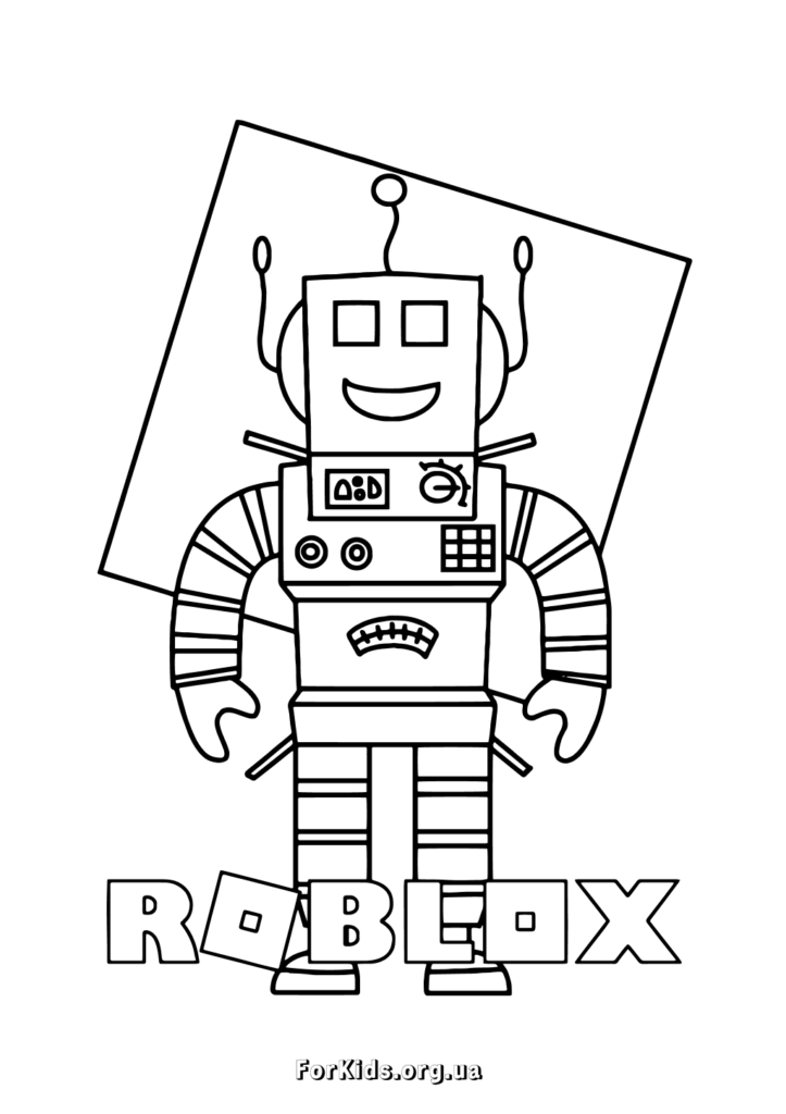 розмальовки roblox (роблокс)