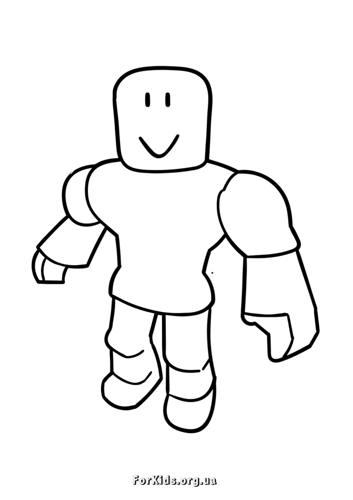 розмальовки roblox (роблокс)