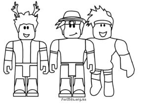 розмальовки roblox (роблокс)