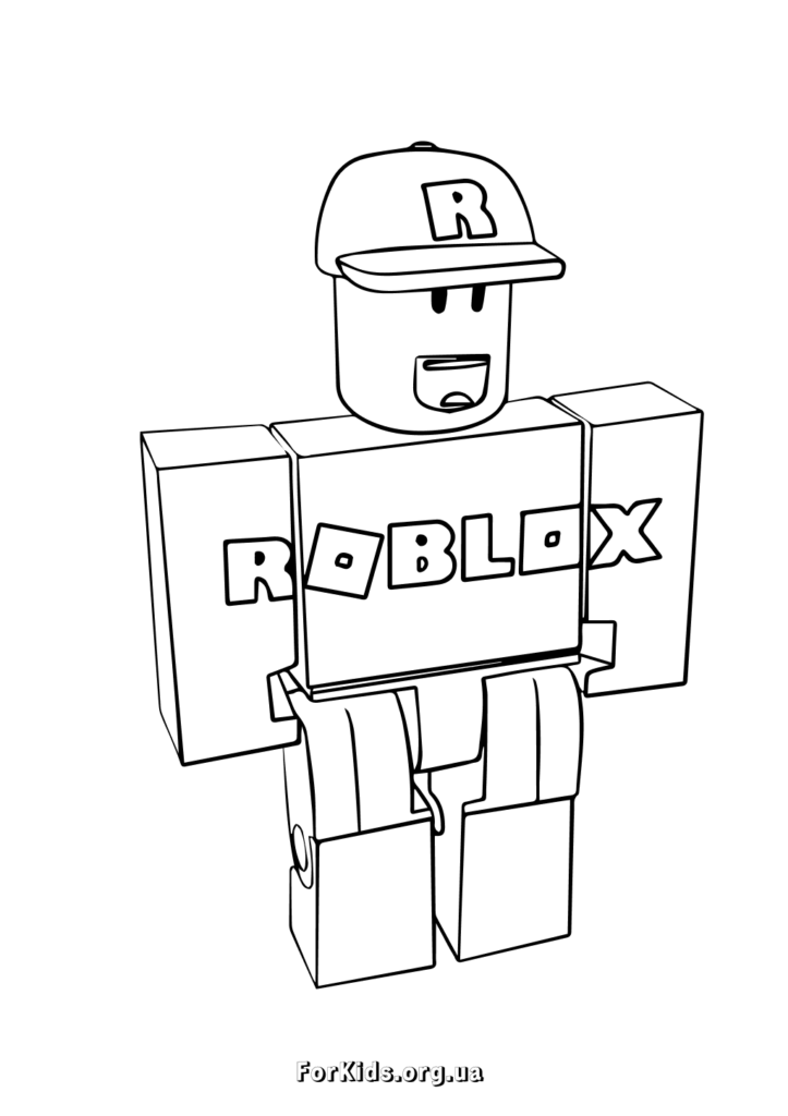 розмальовки roblox (роблокс)