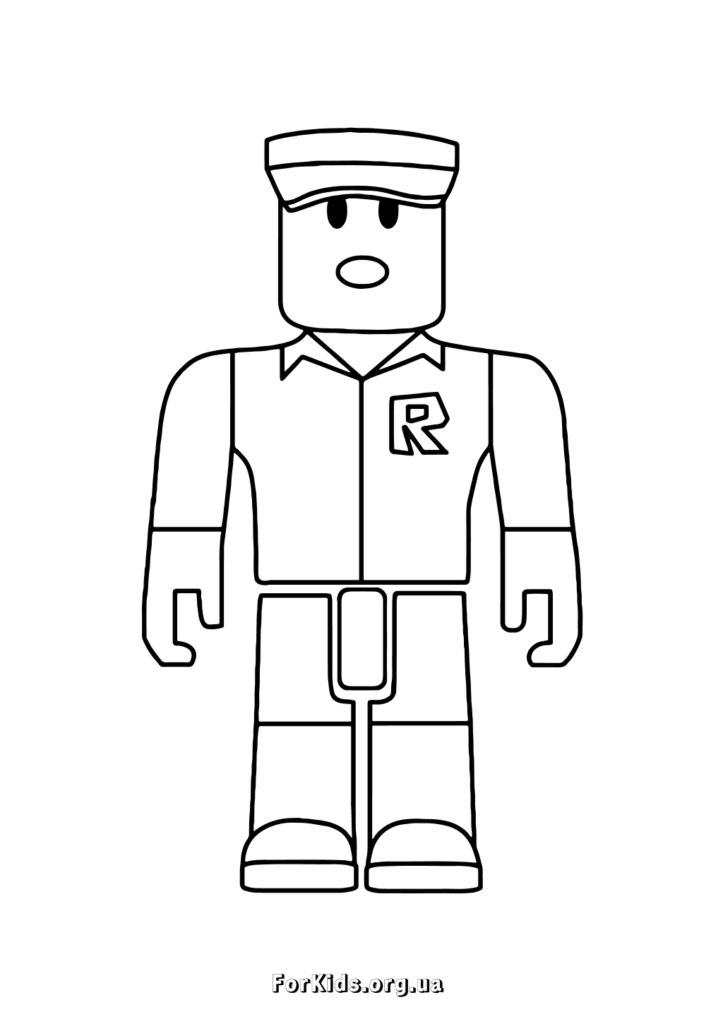 розмальовки roblox (роблокс)