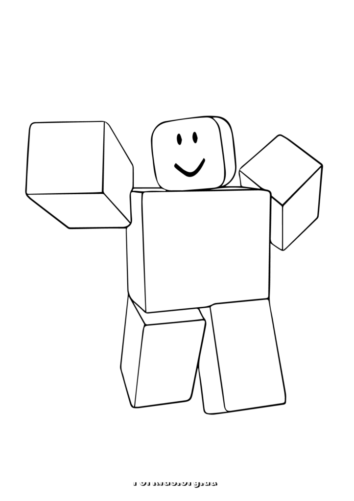 розмальовки roblox (роблокс)
