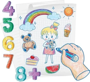 Розмальовки для дівчат 5, 6, 7, 8 років