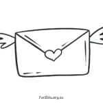 Розмальовки до Дня Святого Валентина 1