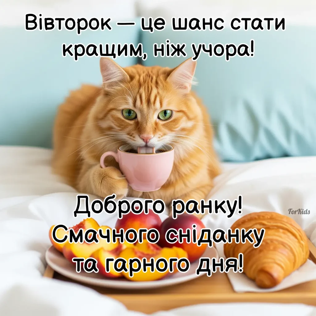 Смвшна картинка доброго ранку вівторок